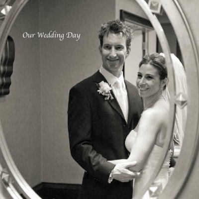 Wedding Photo Ideas - Bride & Groom Reflecting